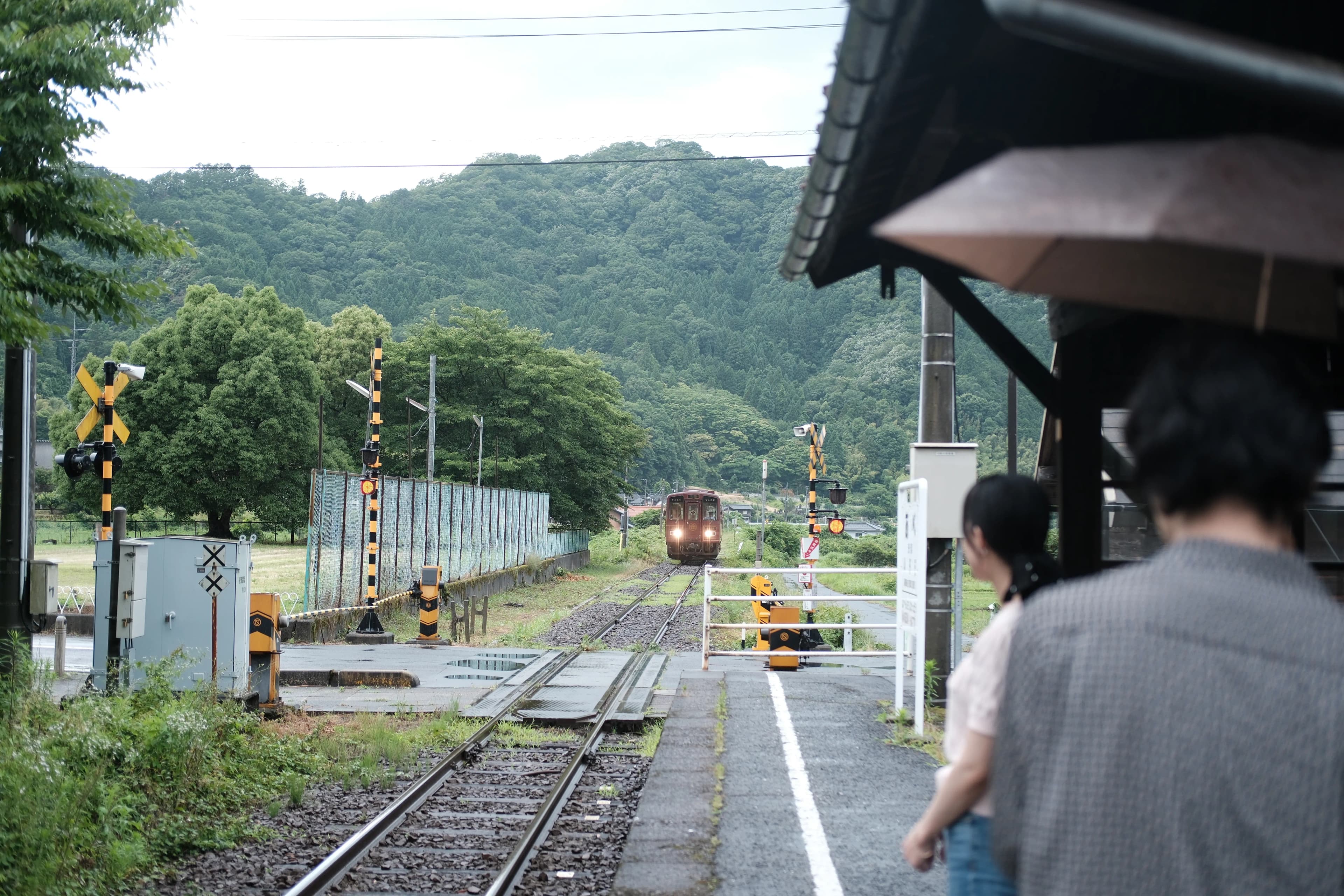 若桜鉄道の車窓